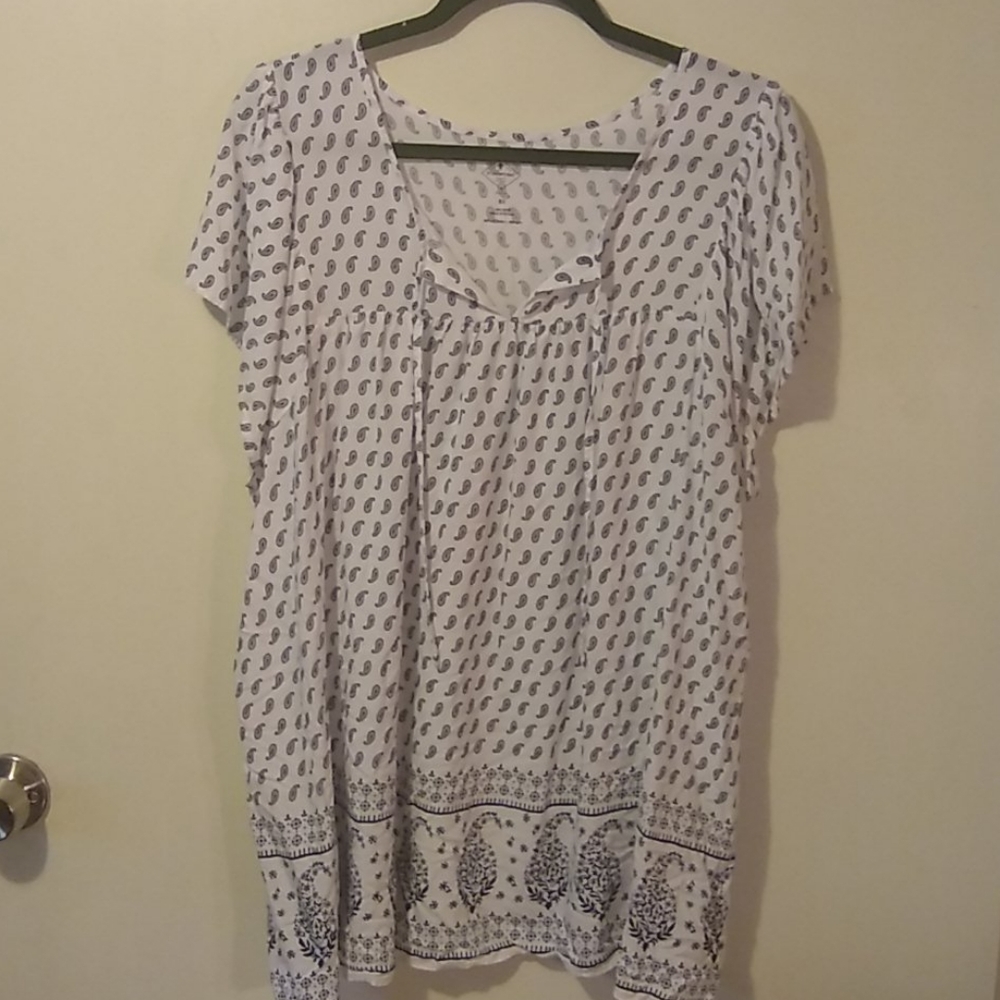 St. John's Bay short sleeve blouse